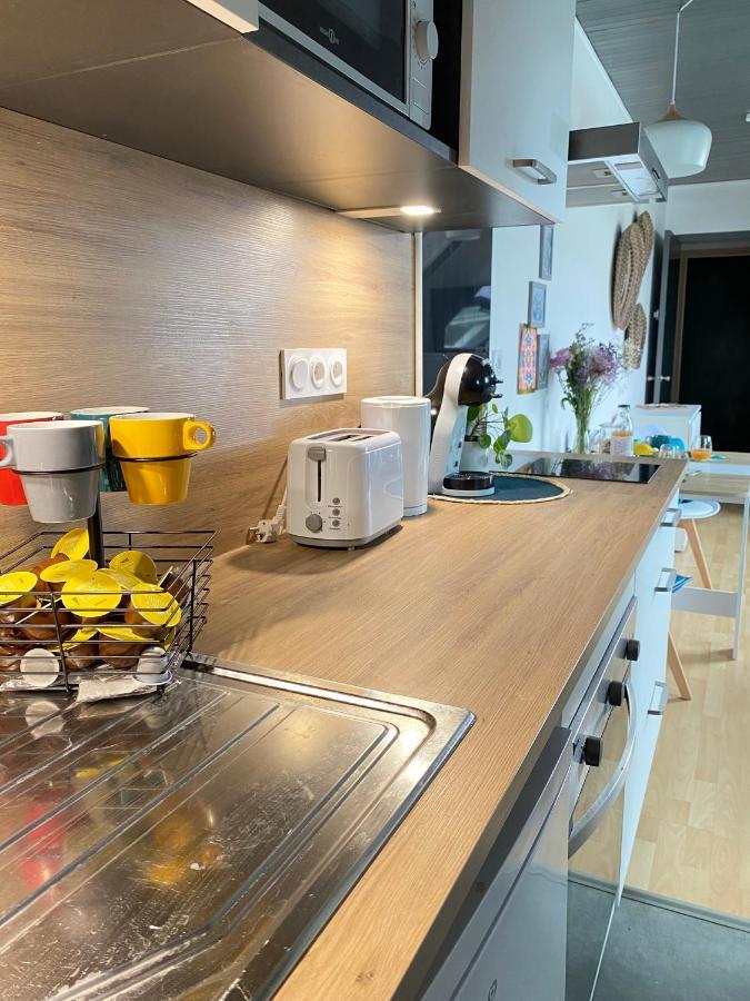 Agreable Cocon Sous Les Toits - Parking - Wifi Apartment Pleneuf-Val-Andre Exterior photo